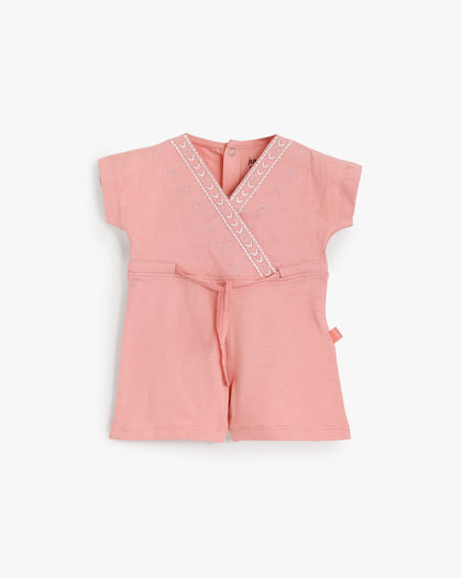 Junior Baby Ruffle Romper - Cashmere (2)