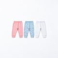 Junior Baby Pants Pack of 3 - Pink, Rainbow & White