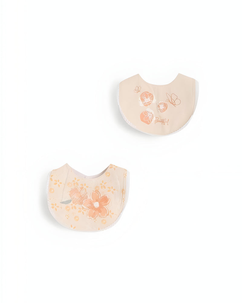 Junior Blossom Baby Bib Set