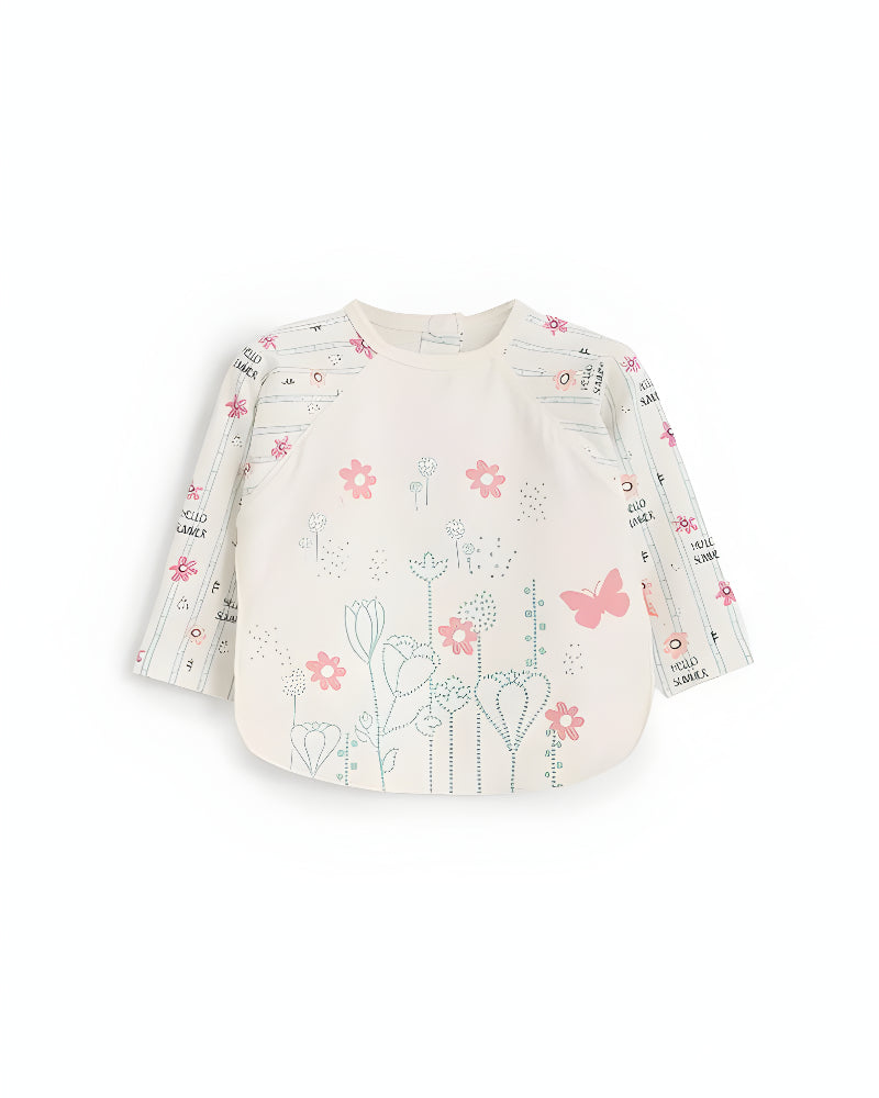 Junior Floral Garden Baby Feeding Apron