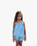 Sky Blue Paisley Summer Set