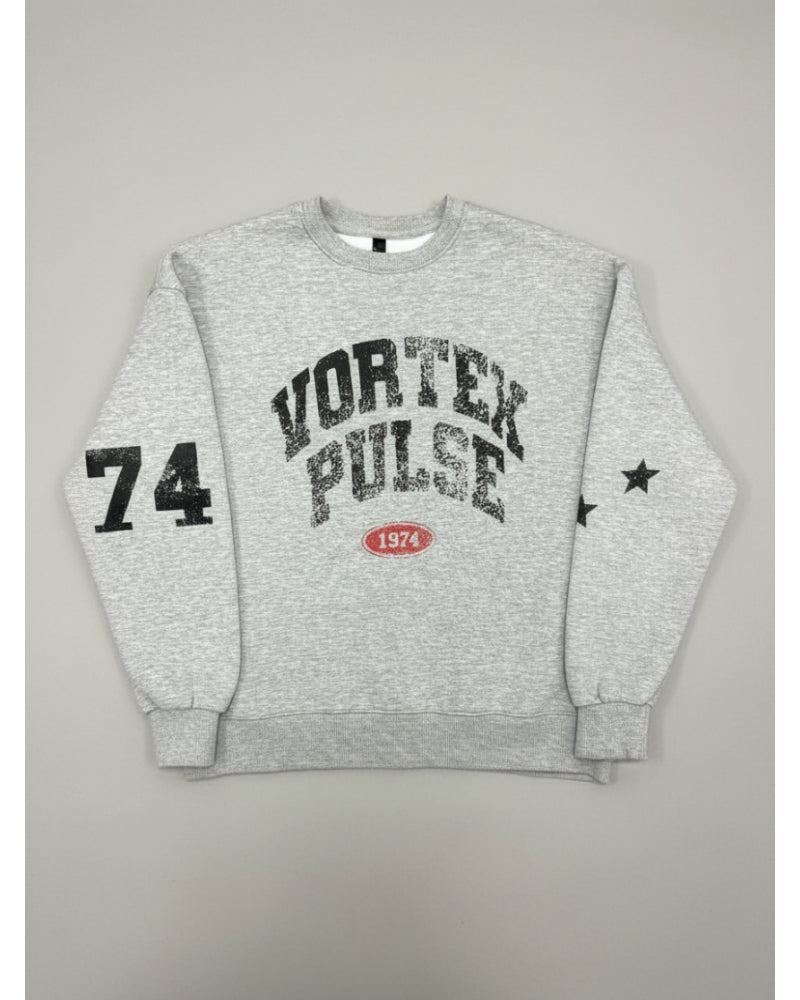 Grey Vintage Collegiate Box Fit Sweatshirt (1974)