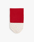 Baby Cotton Receiving Blanket Floral Trim