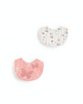 Junior Floral Butterfly Baby Bib Set