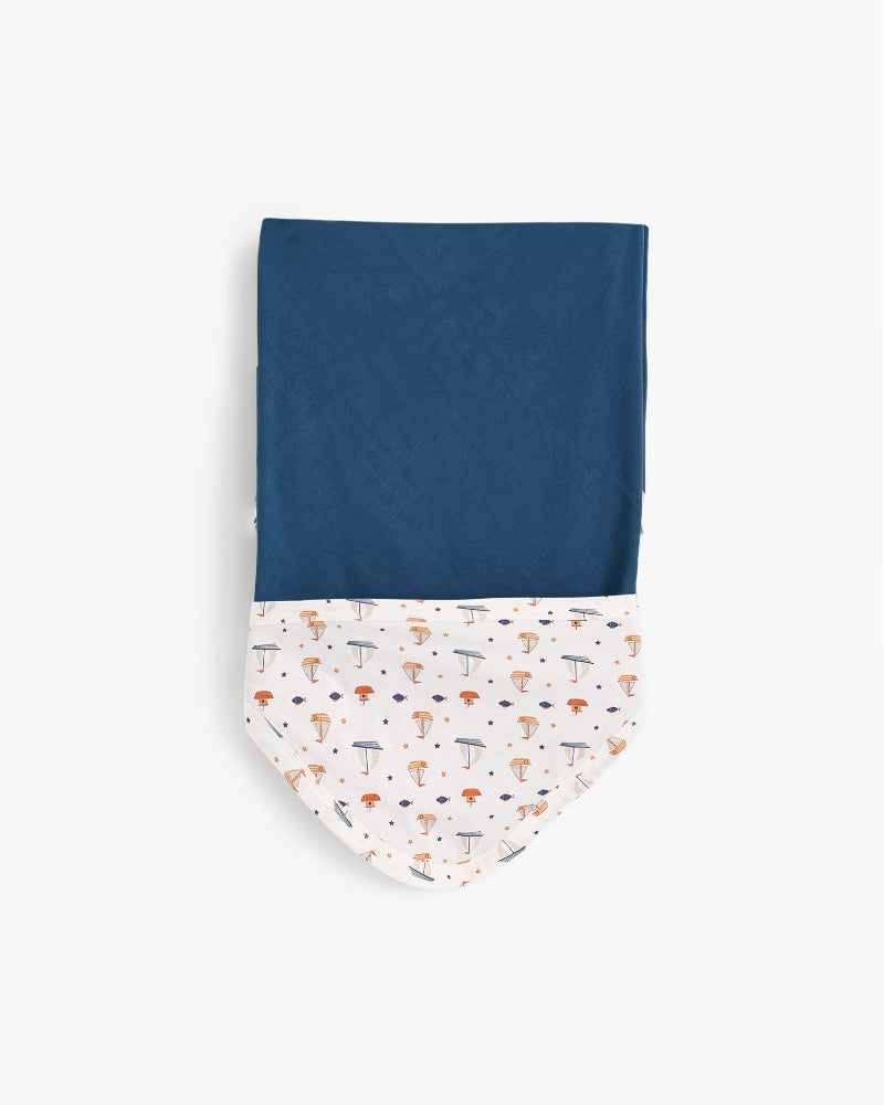 Junior Baby Printed Wrap Blanket