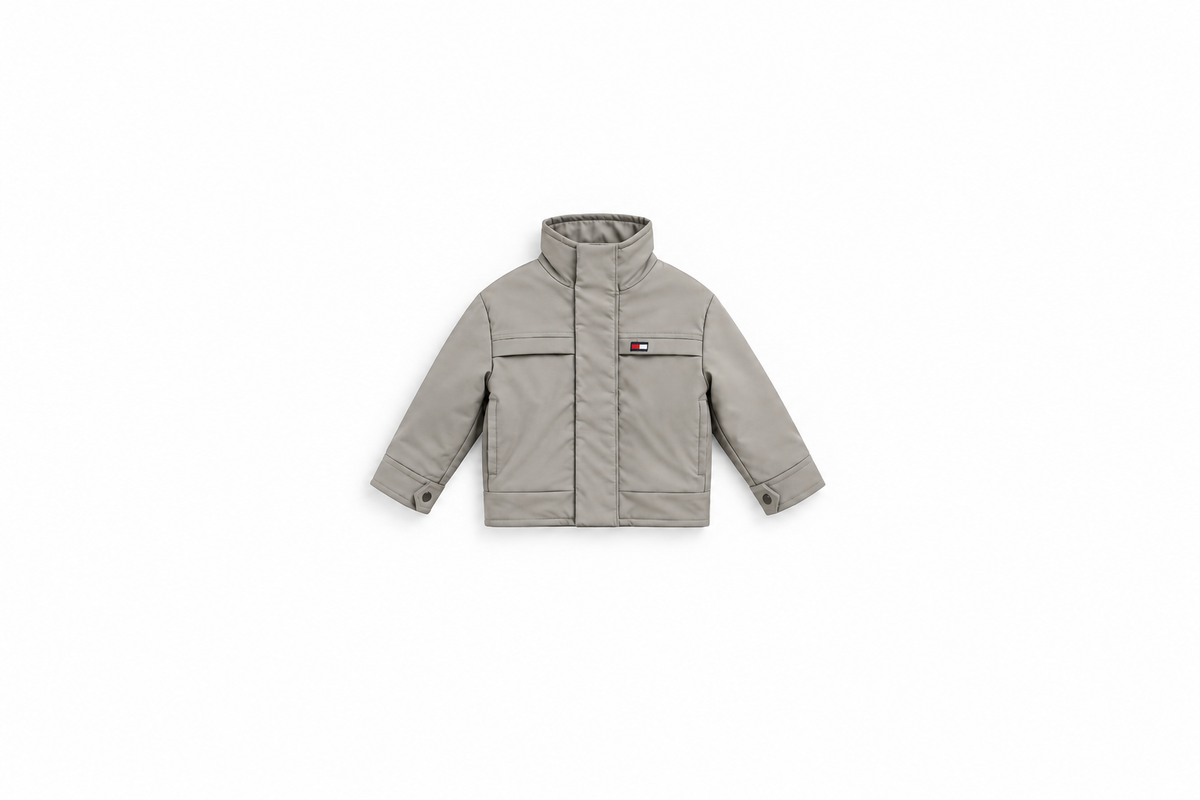 Boys' Padded Jacket - Stone