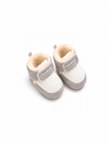 Newborn Booties - Knit - Gray
