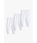Junior Baby Pants Pack of 3 - White