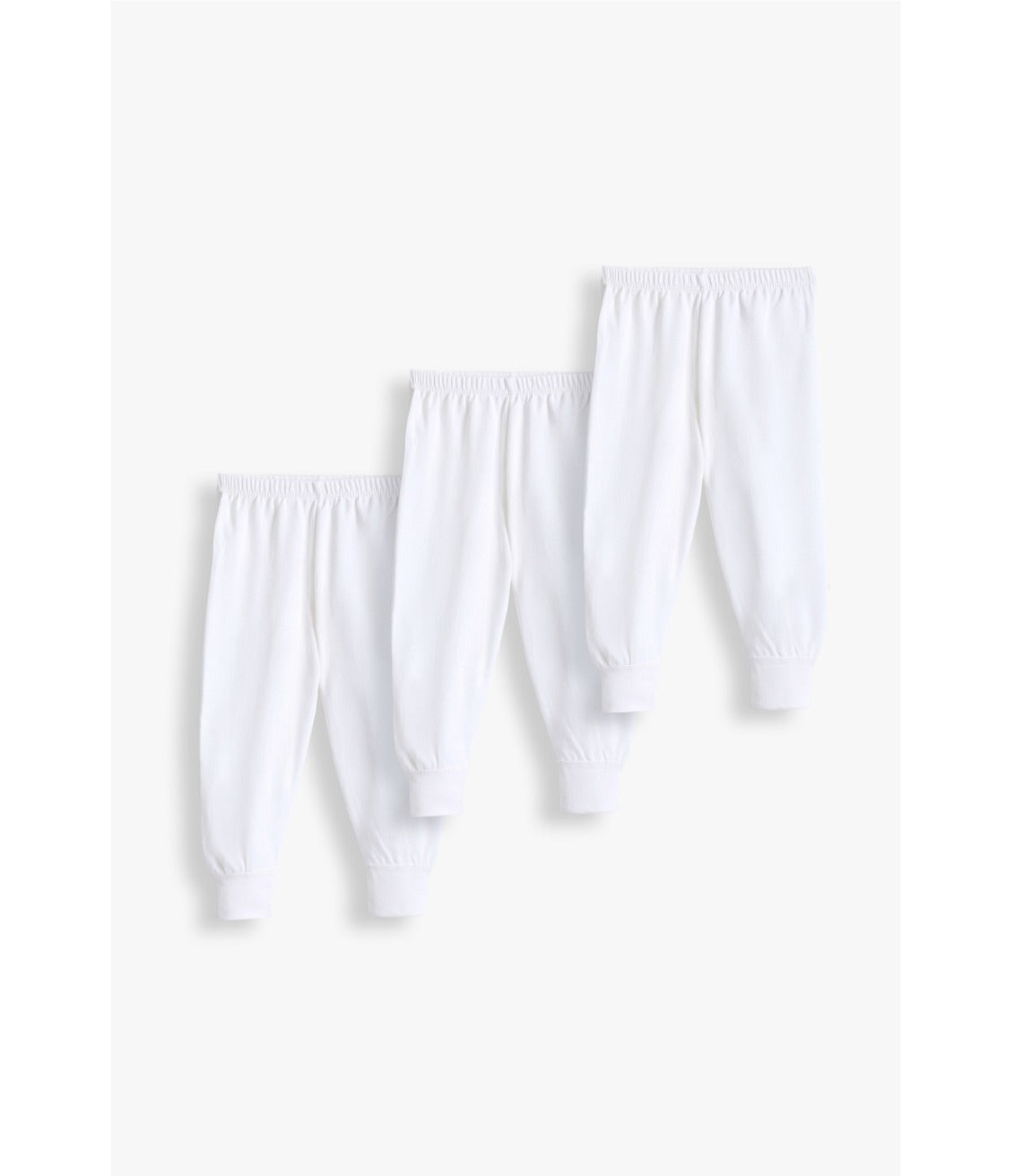 Junior Baby Pants Pack of 3 - White