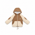 Baby Colour-Block Sherpa Hooded Jacket
