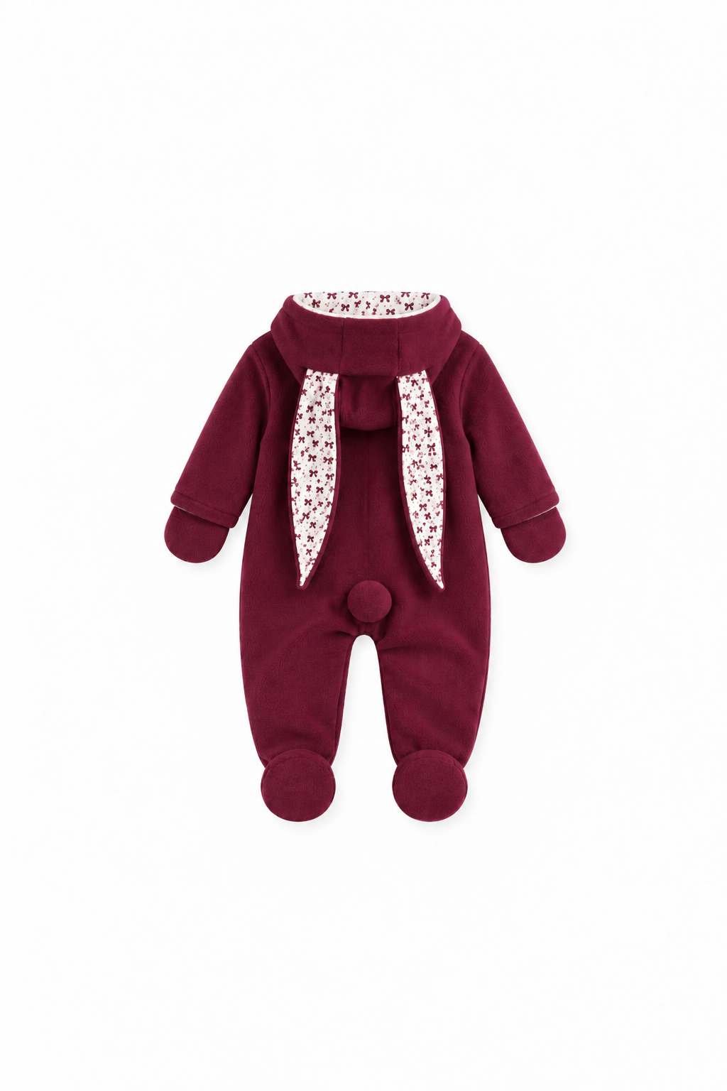 Baby Bunny Hooded Pramsuit