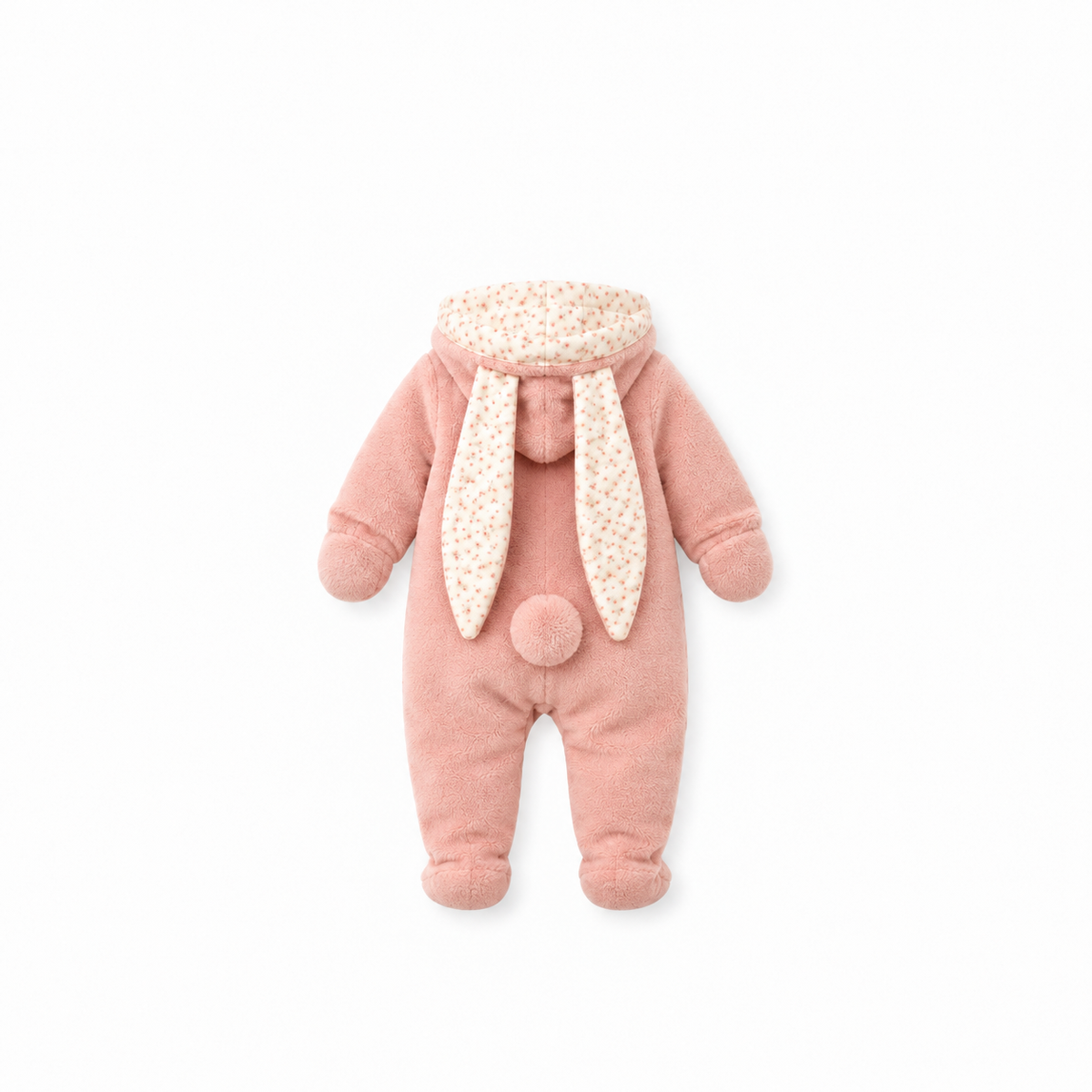 Baby Bunny Hooded Pramsuit