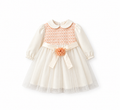 Baby Girls' Tulle Party Dress - Ivory