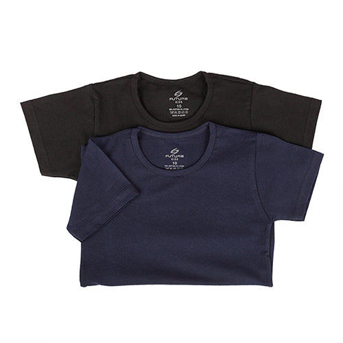Pack Of 2 Half Slevee UnderShirt MultiColoure For Boys