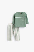 Junior Baby Pyjama Set of 2 - Racer Stripe