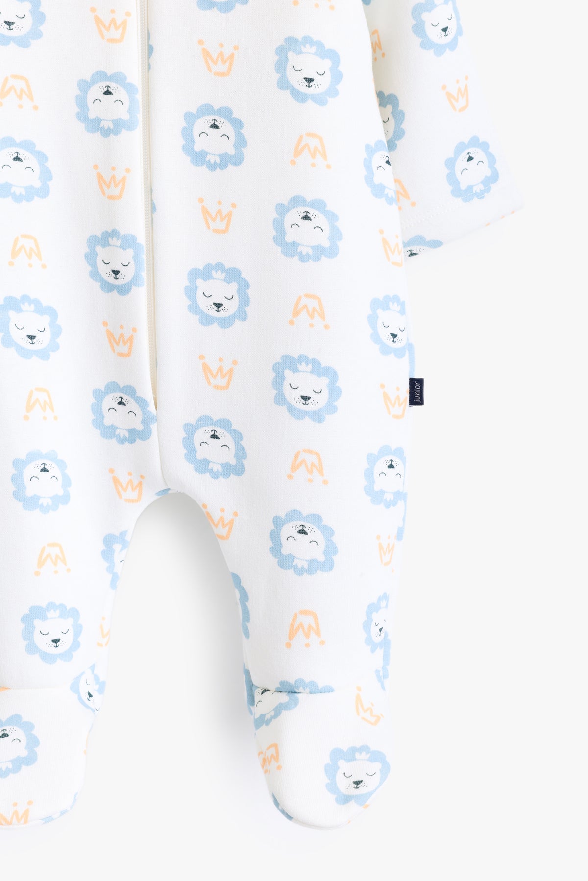 Junior Baby Hooded Romper - Little Lion
