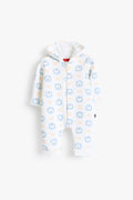 Junior Baby Hooded Romper - Little Lion