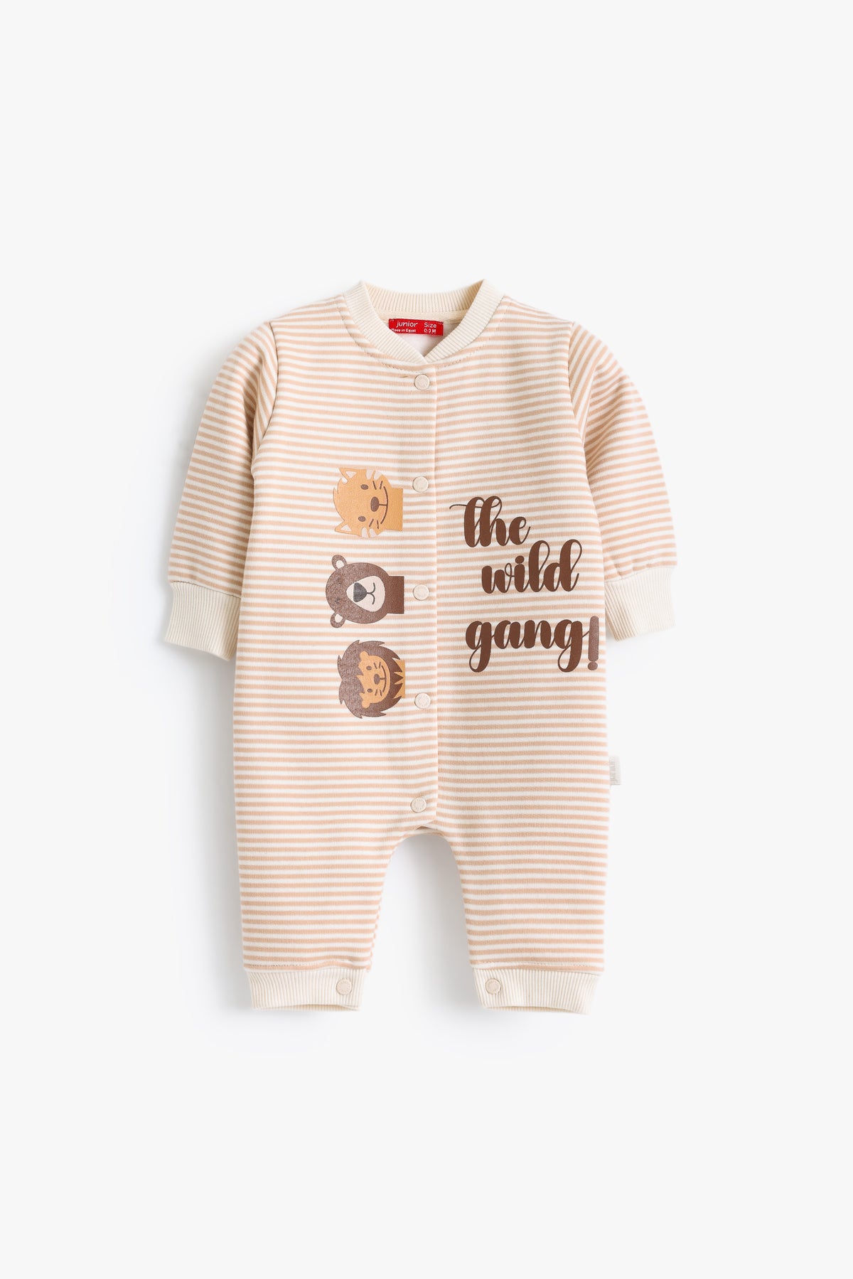 Junior Baby Romper - Wild Gang Stripe