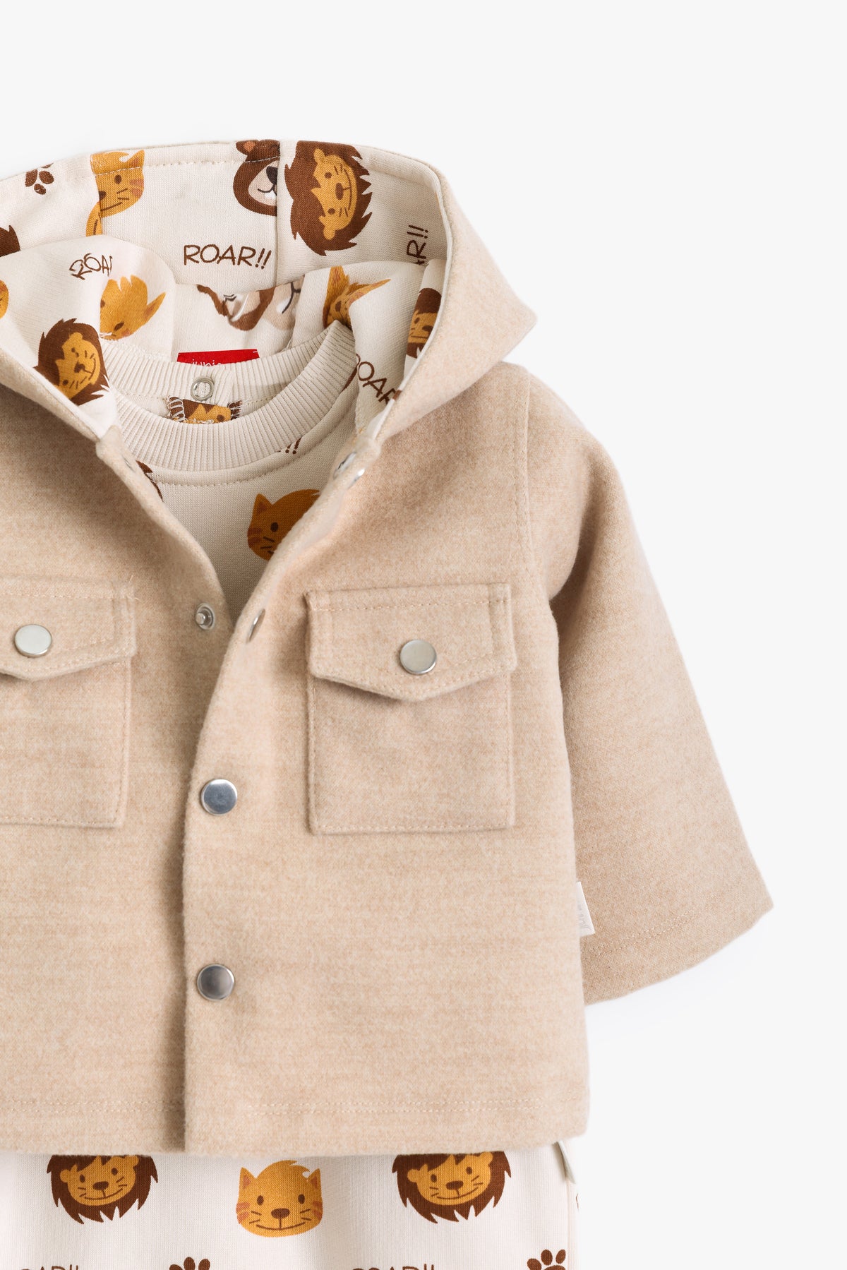Junior Baby Romper & Hooded Jacket Set - Wild Gang