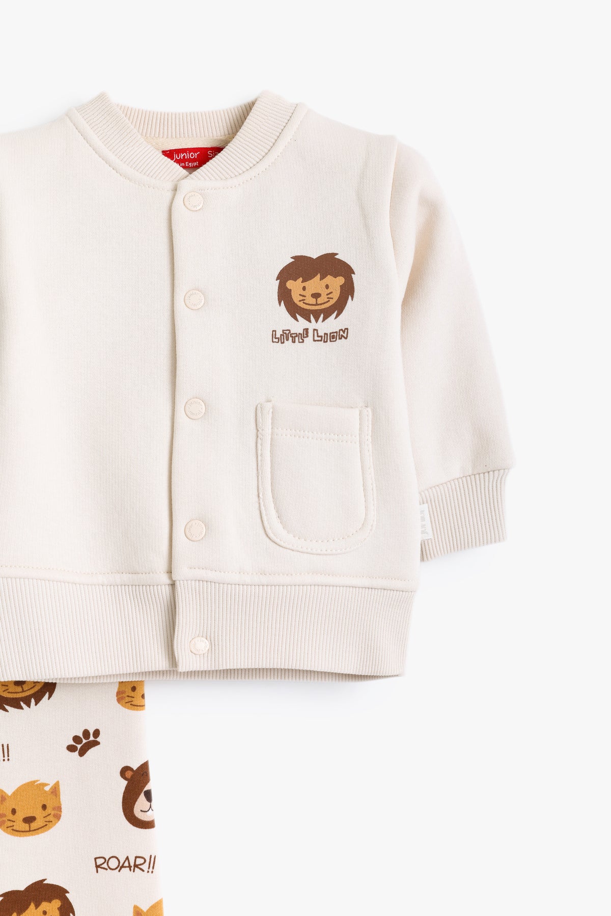 Junior Baby Set of 2 - Little Lion Cardigan