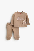 Junior Baby Pyjama Set of 2 - My Lucky Flame Beige
