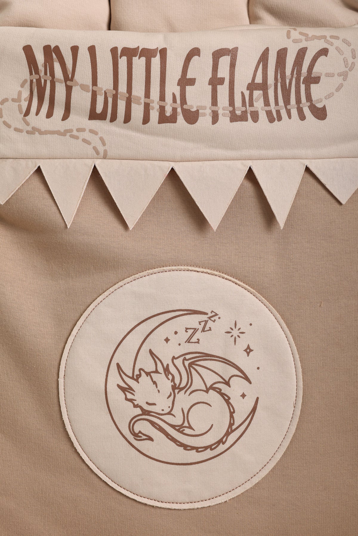 Junior Baby Car Seat Nest - My Little Flame Beige