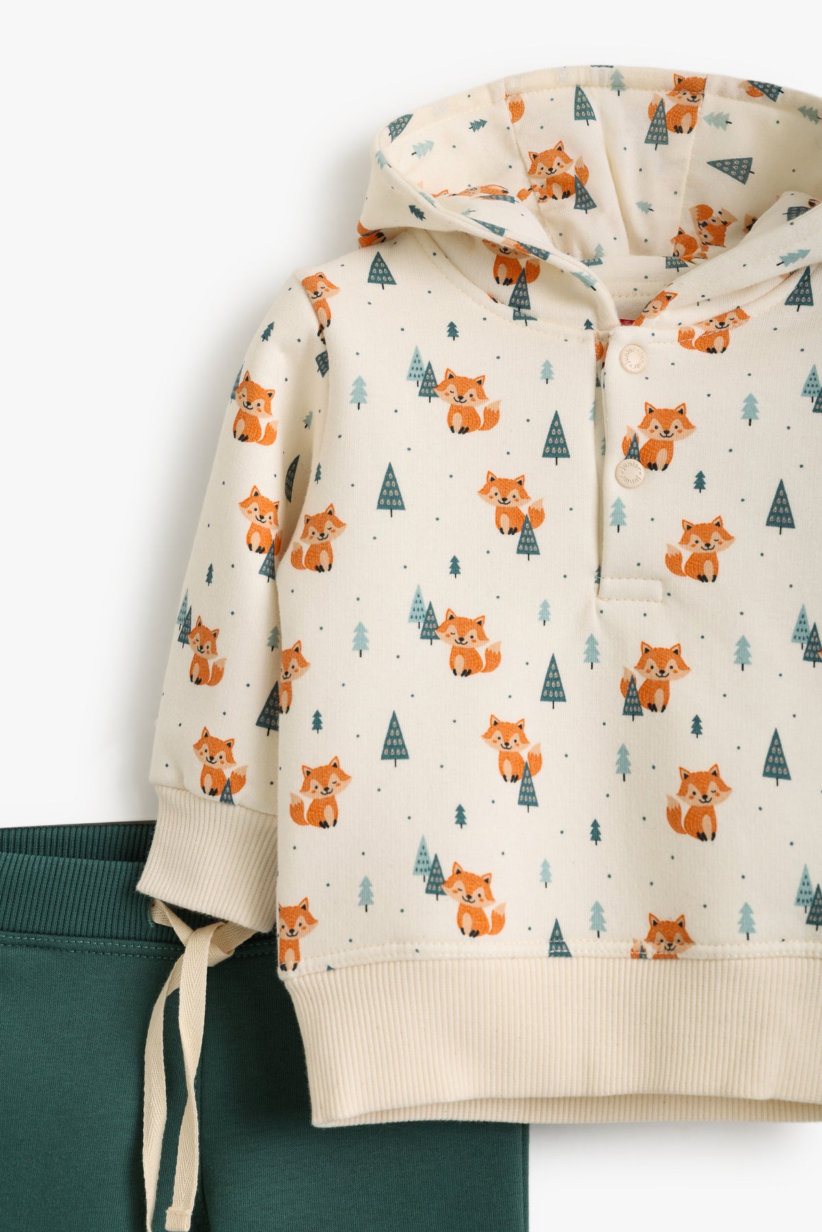 Junior Baby Set of 2 - Wild Foxie Hoodie