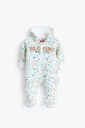 Junior Baby Hooded Romper - Bloom Floral