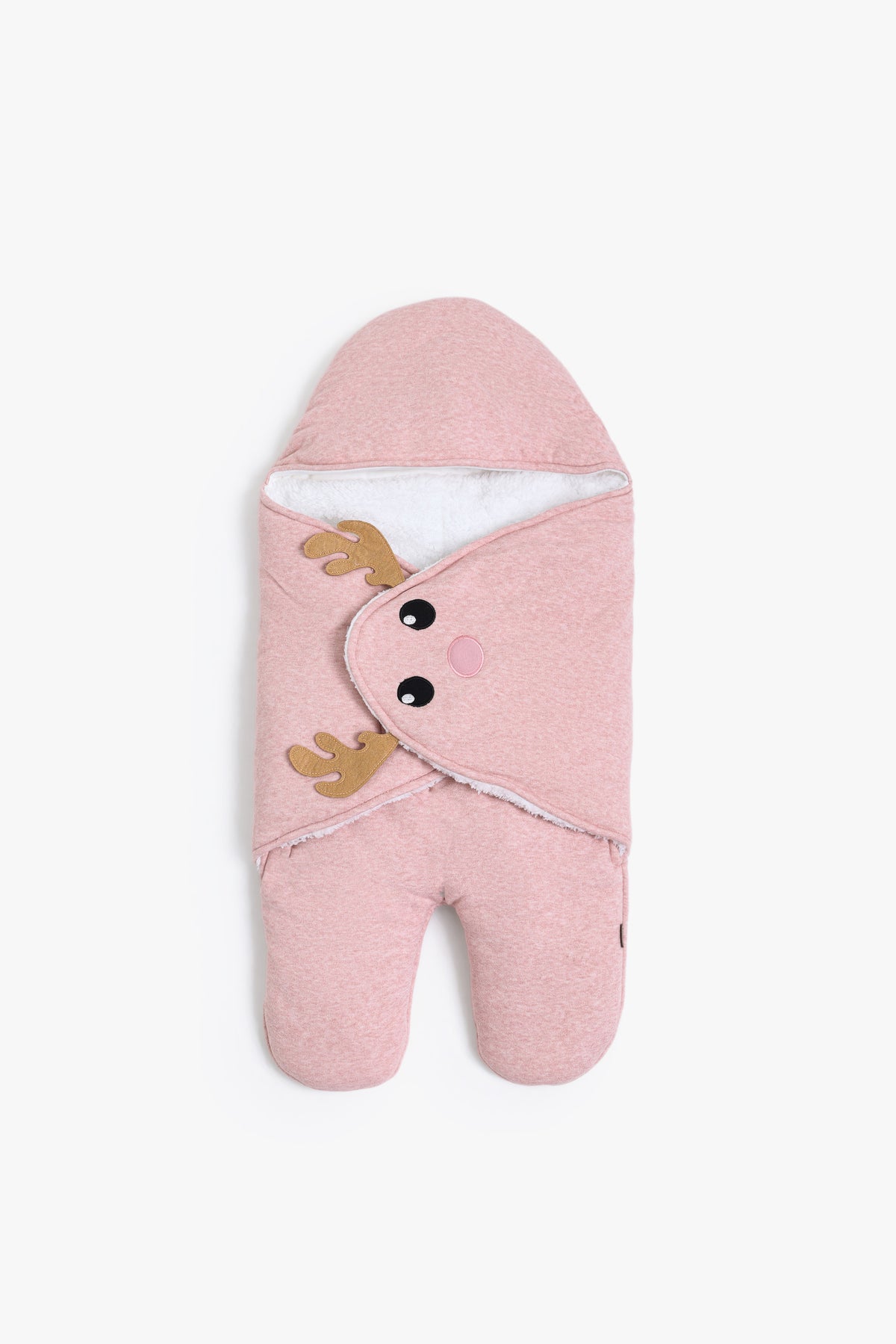 Junior Baby Swaddle Wrap - Pink Deer