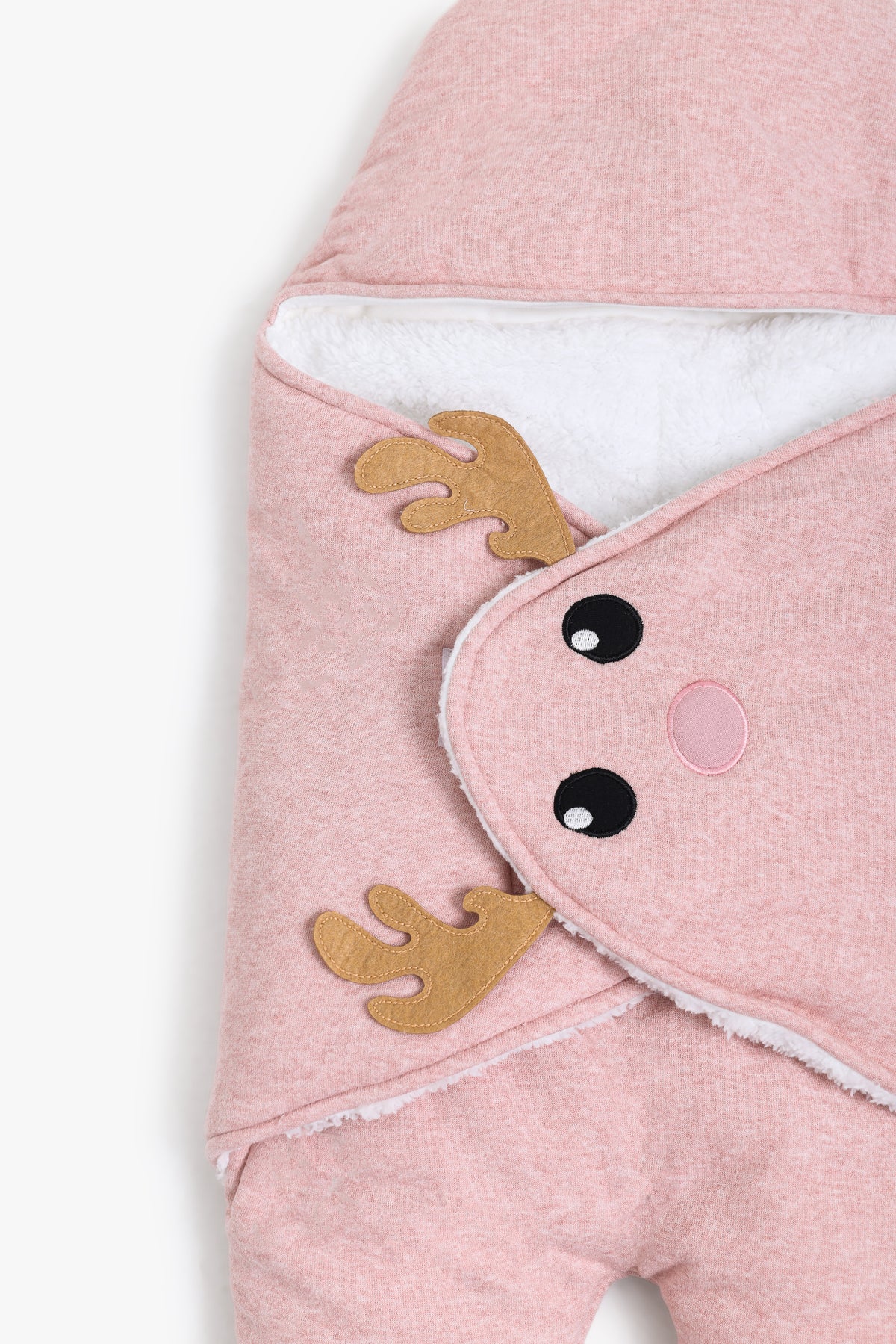 Junior Baby Swaddle Wrap - Pink Deer