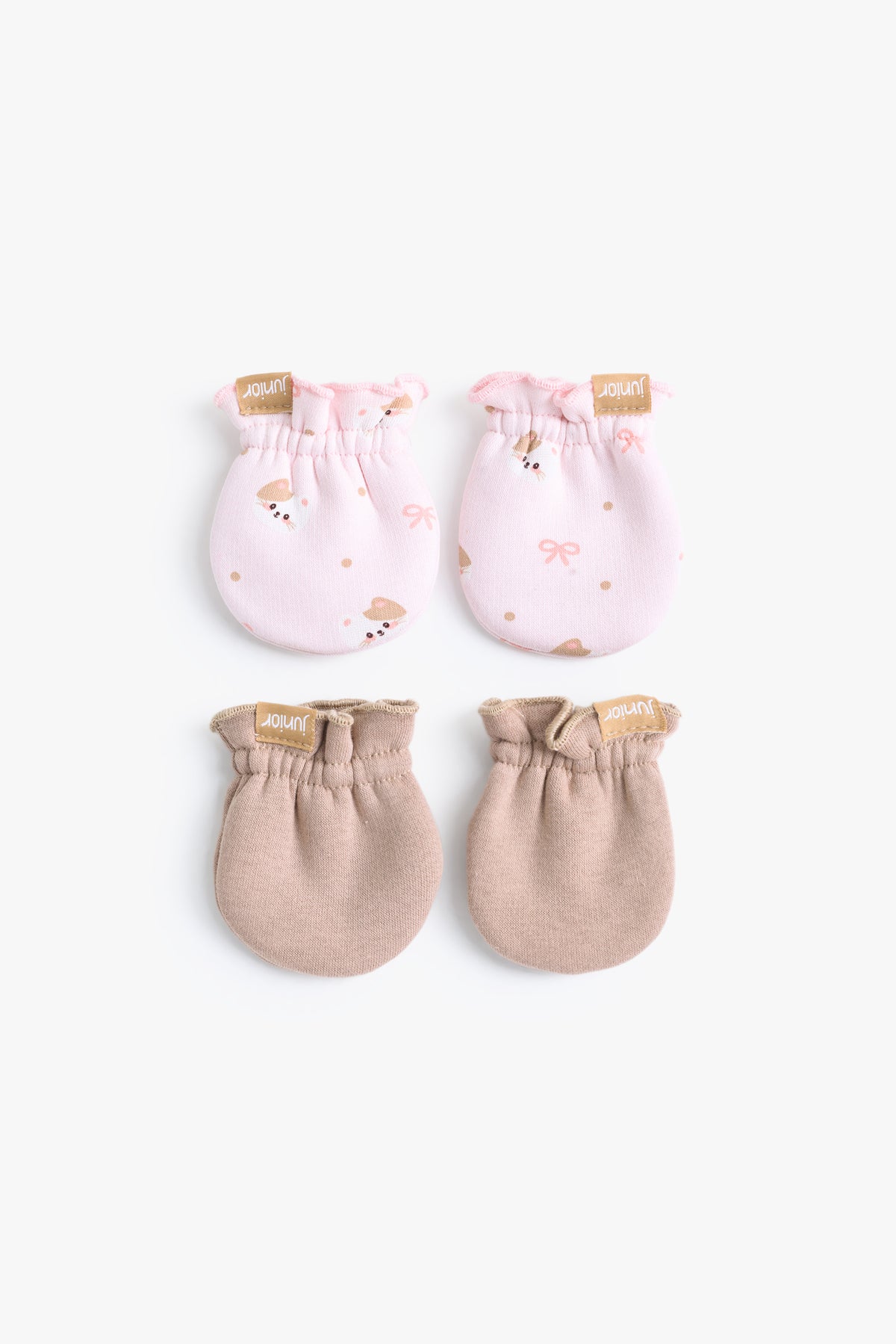 Junior Baby Mittens Set of 2 - Little Miss