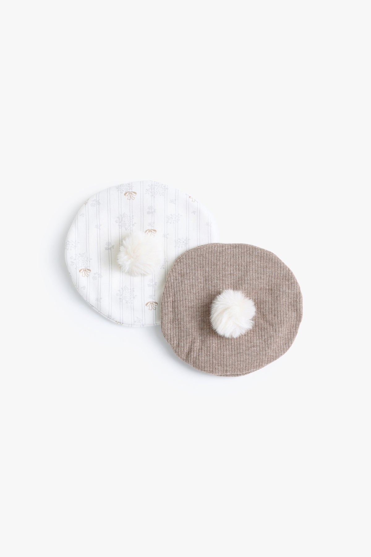 Junior Baby Cap Set of 2 - Glory Pompom