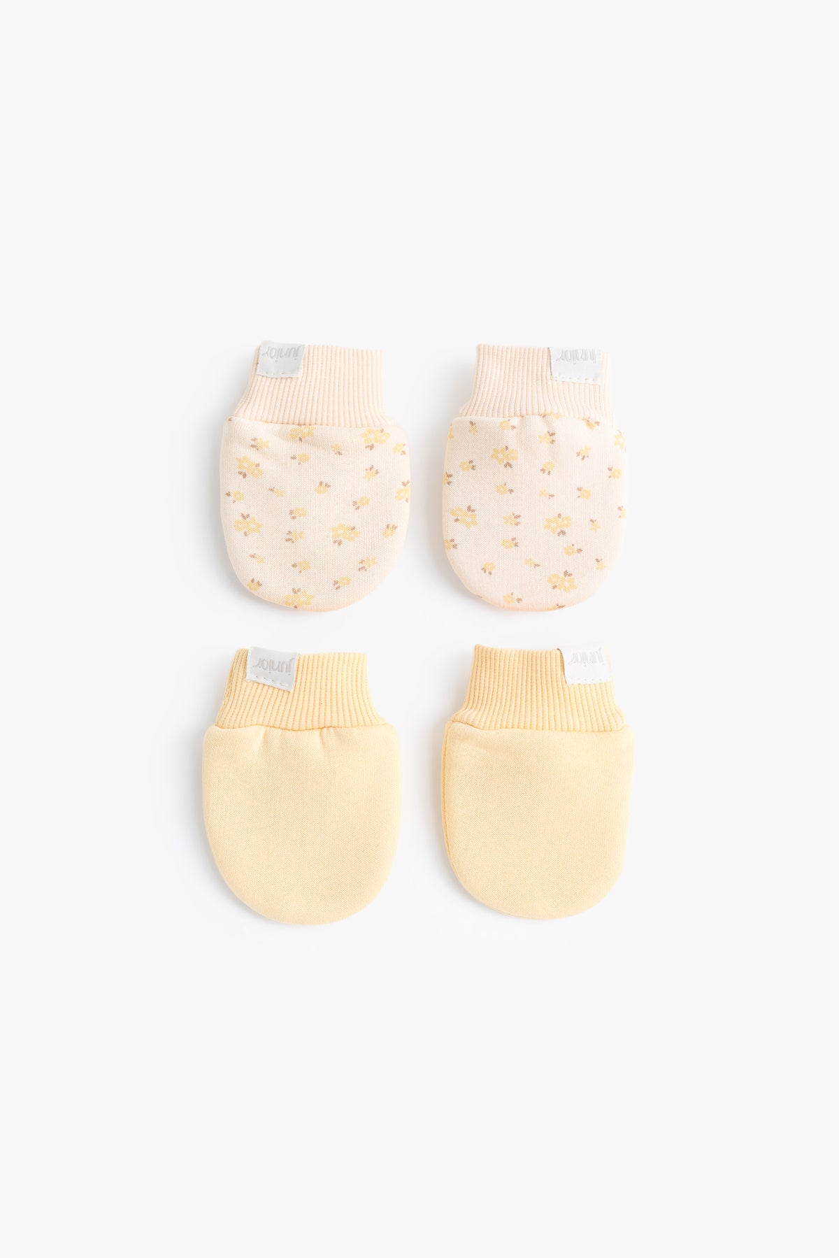 Junior Baby Mittens Set of 2 - Buttercup