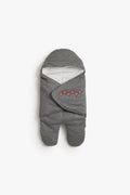 Junior Baby Swaddle Wrap - Folk Grey
