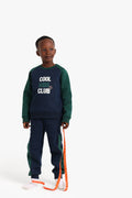 Junior Boys Pyjama Set - Cool Kids Club Navy & Green
