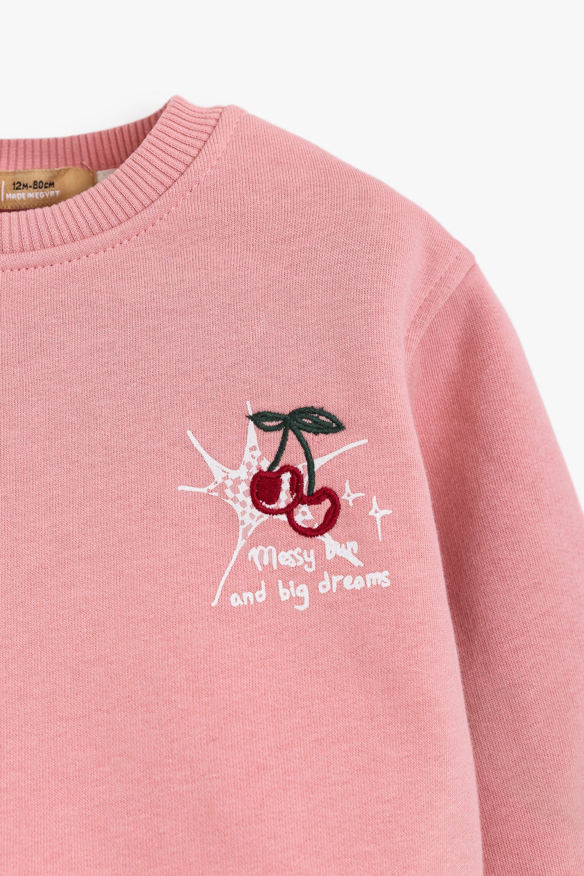 Junior Baby Sweatshirt - Dusty Pink