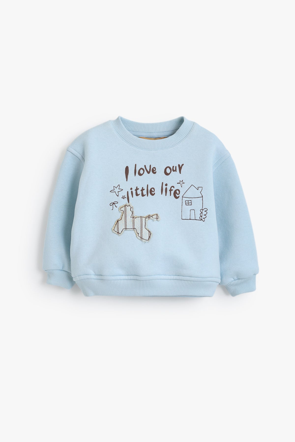 Junior Baby Sweatshirt - Baby Blue