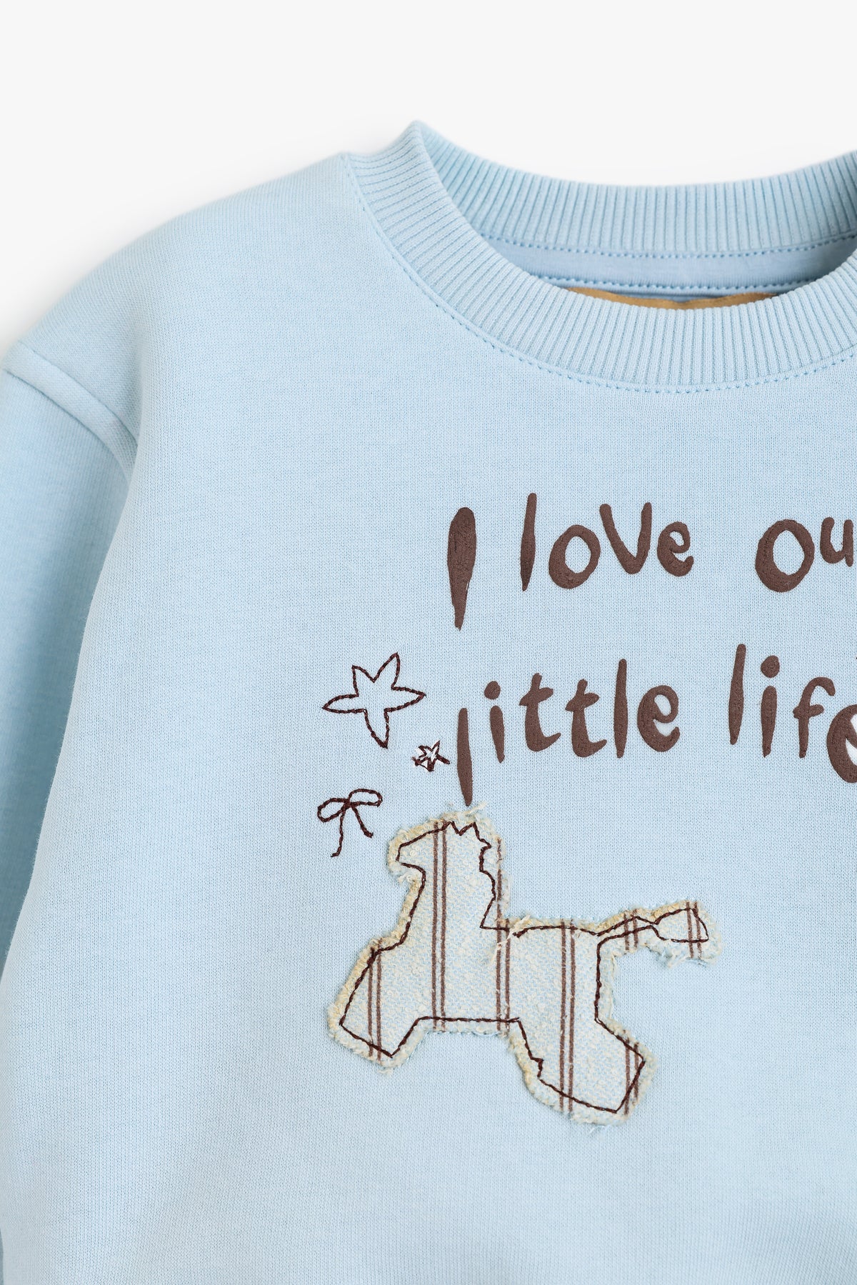Junior Baby Sweatshirt - Baby Blue