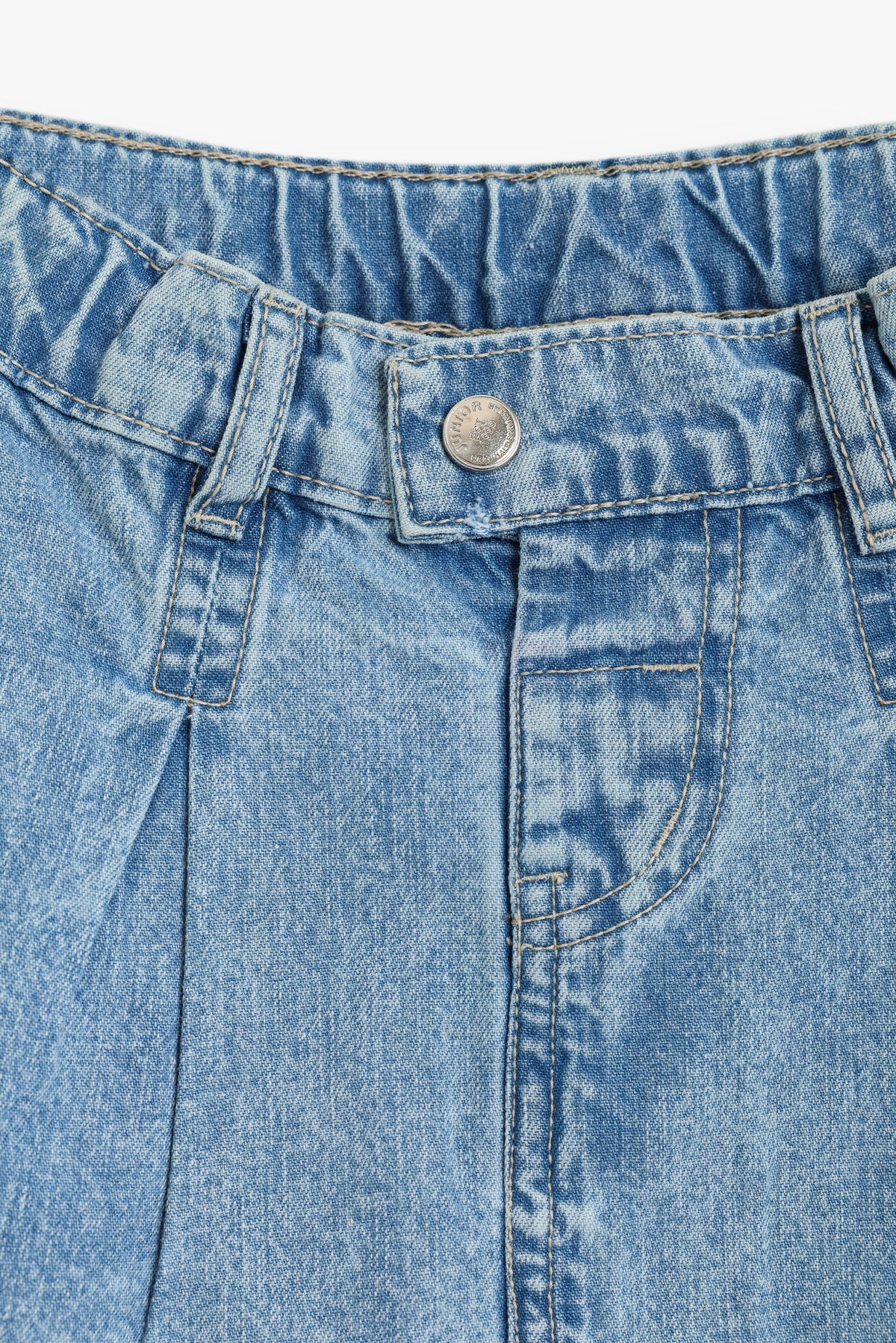 Junior Baby Denim Skirt - Light Blue