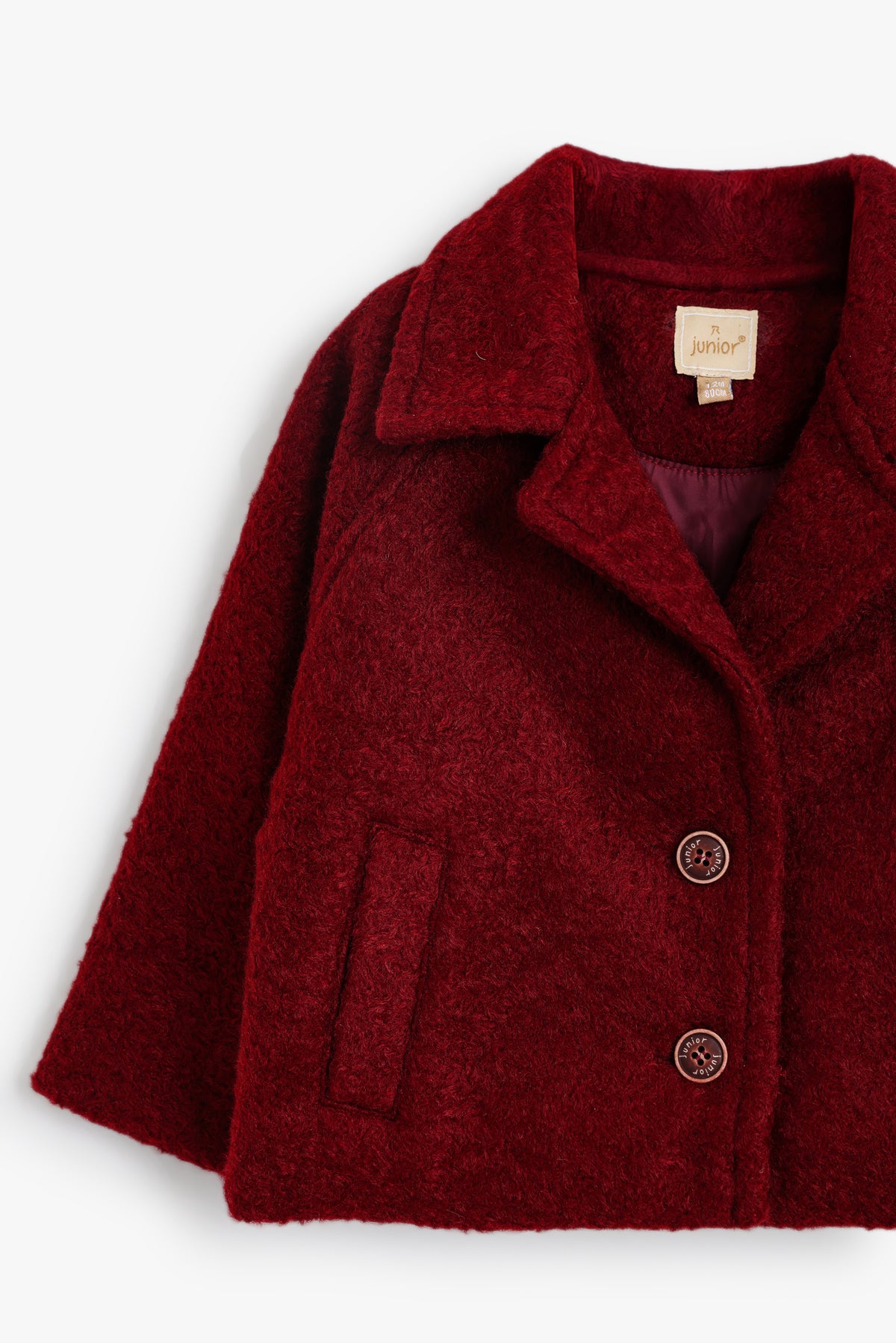 Junior Baby Jacket - Burgundy