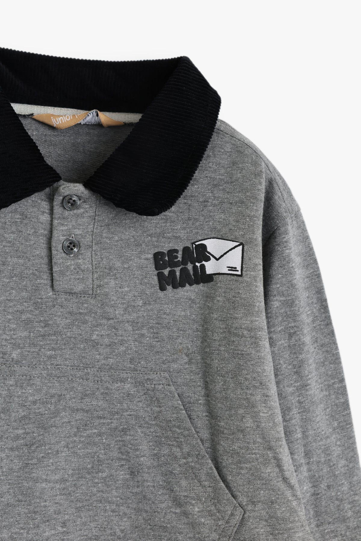 Junior Baby Polo Shirt - Charcoal