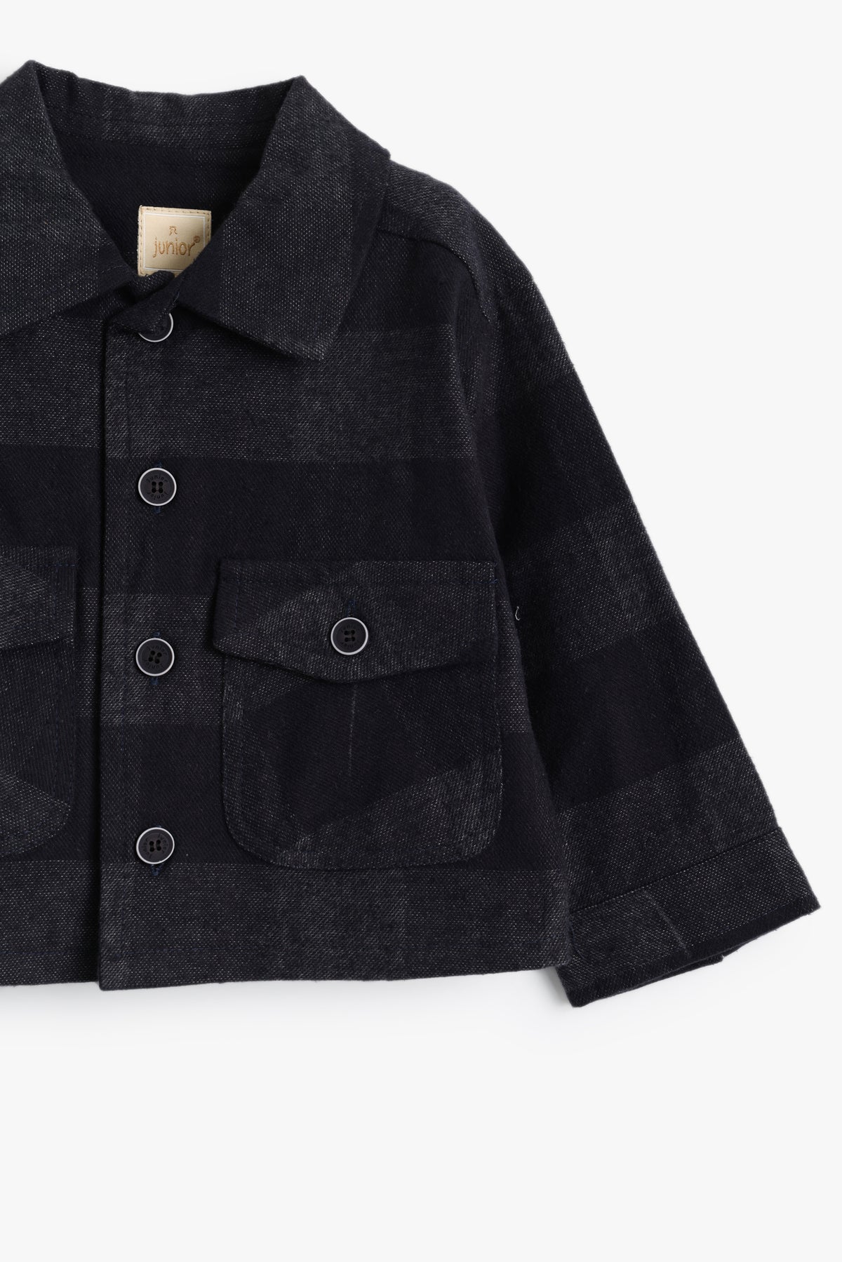 Junior Baby Shirt - Charcoal