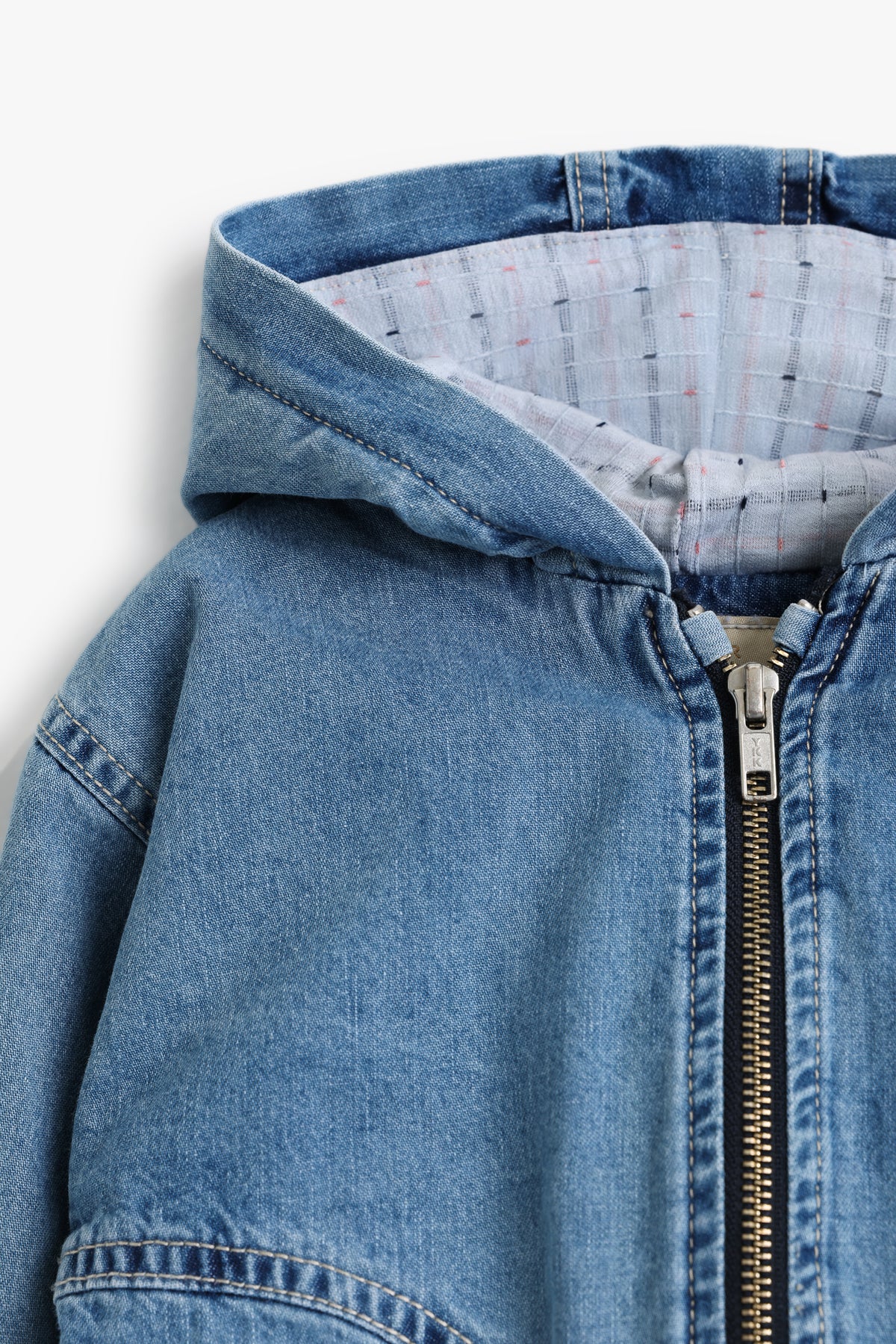Junior Baby Denim Jacket - Mid Blue