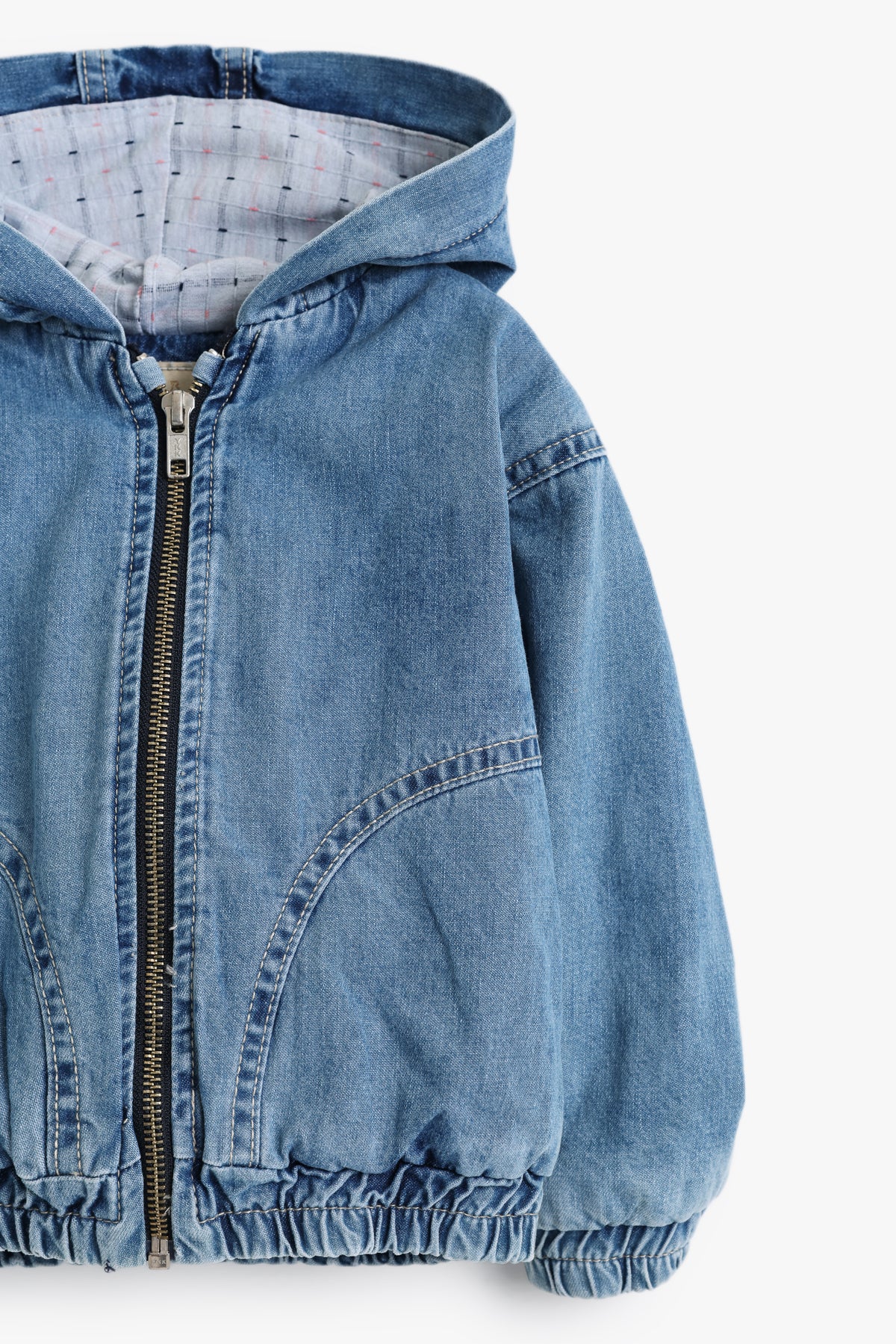 Junior Baby Denim Jacket - Mid Blue