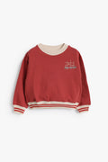 Junior Baby Sweatshirt - Brick Red