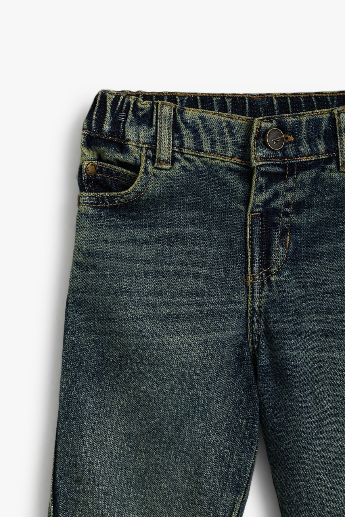 Junior Baby Denim Trousers - Dirty Wash