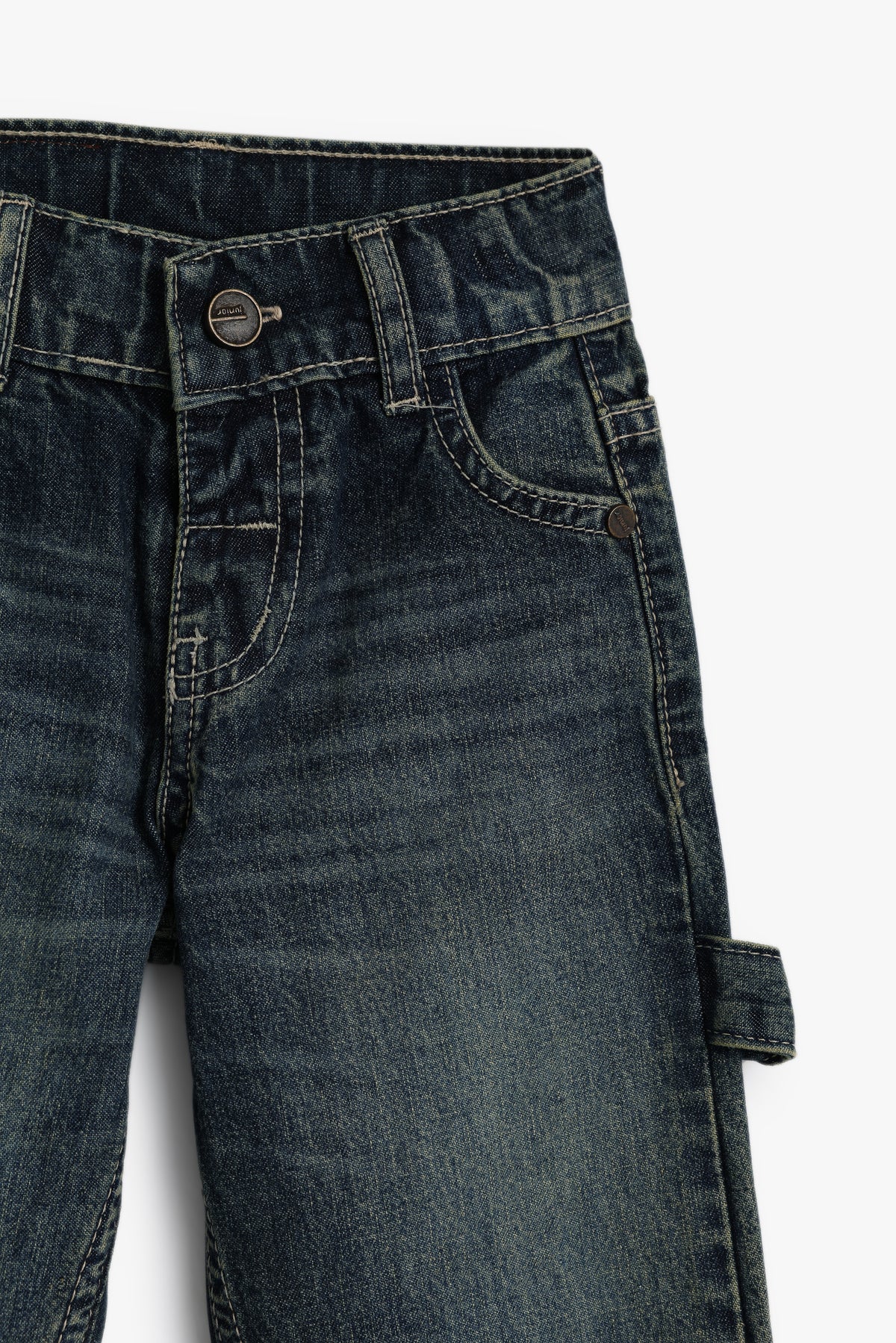 Junior Baby Denim Trousers - Dirty Wash