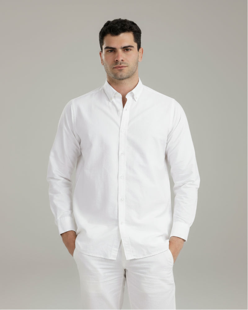 Plain Oxford Shirt