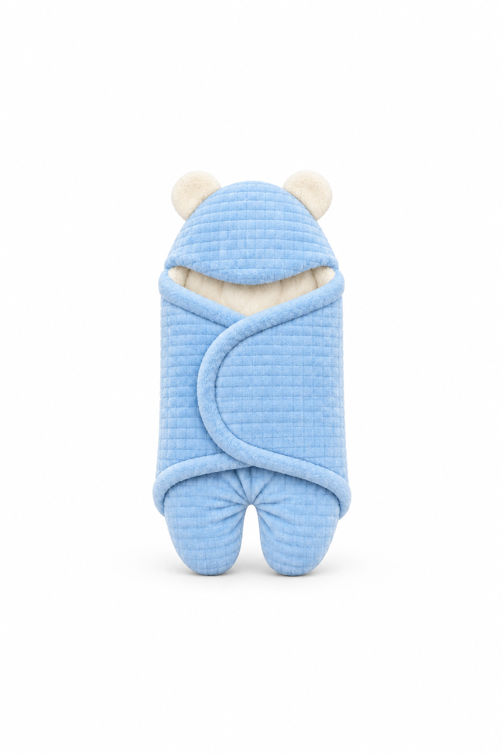 Baby Hooded Swaddle Wrap with Bear Ears