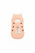 Smurfs Love Mom Knitted Baby Sleeping Bag - Peach